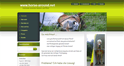 Desktop Screenshot of horse-around.net