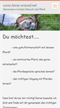 Mobile Screenshot of horse-around.net
